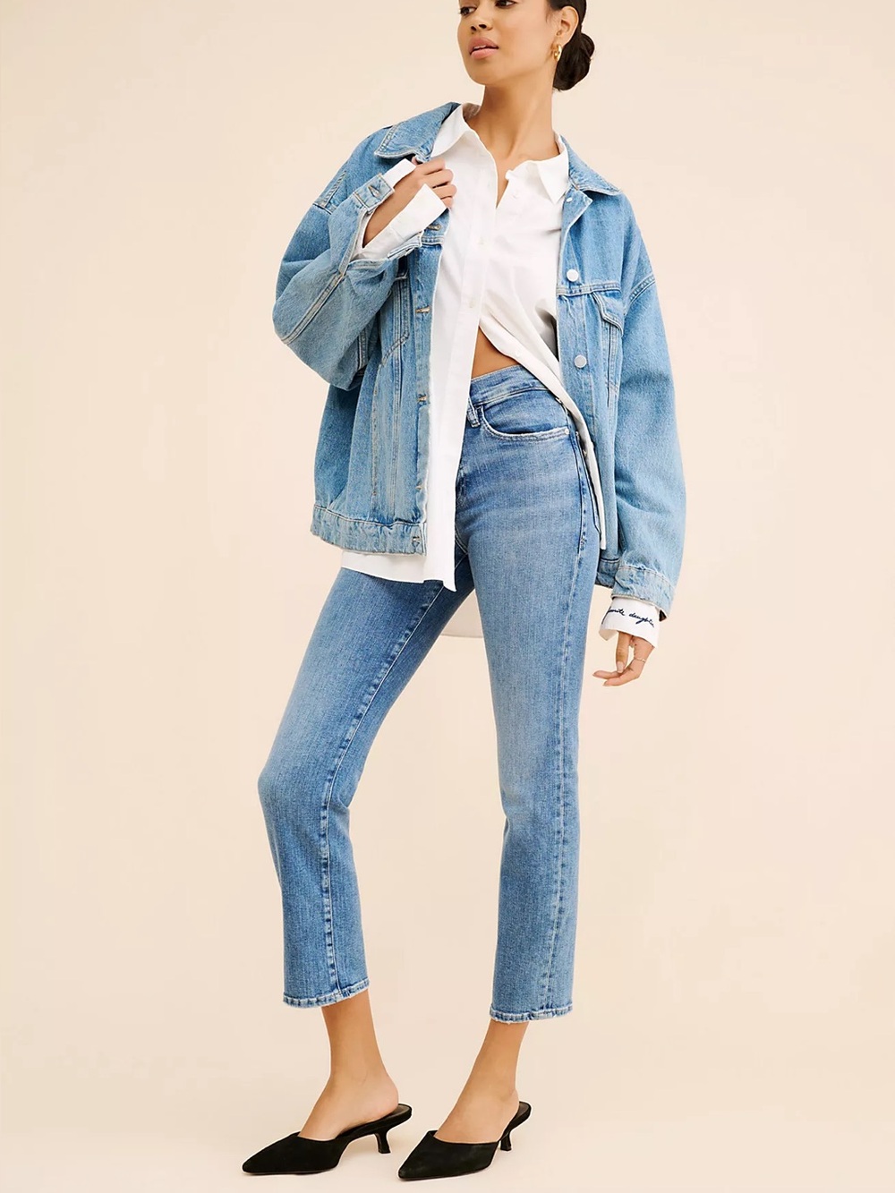 FRAME Le High Straight Leg Jean Size 29